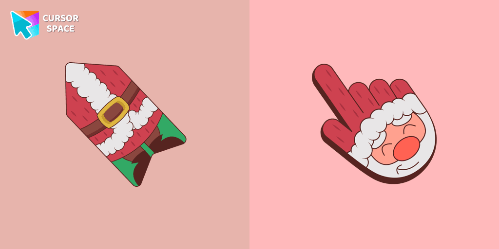 Santa cursor cursor pack
